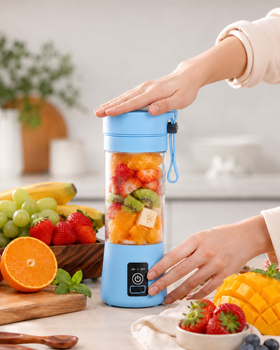 Portable Home USB Rechargeable Electric Fruit Extrator Juice Blender Machine And Smootie Maker~